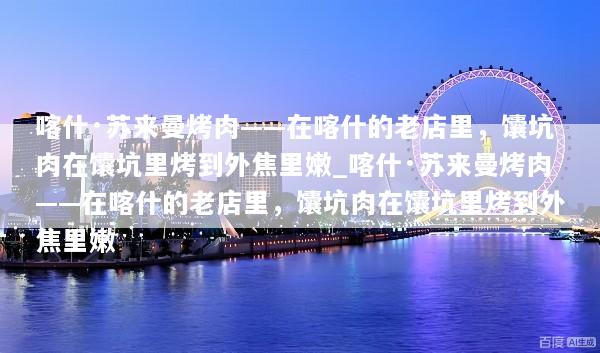 喀什·苏来曼烤肉——在喀什的老店里，馕坑肉在馕坑里烤到外焦里嫩_喀什·苏来曼烤肉——在喀什的老店里，馕坑肉在馕坑里烤到外焦里嫩